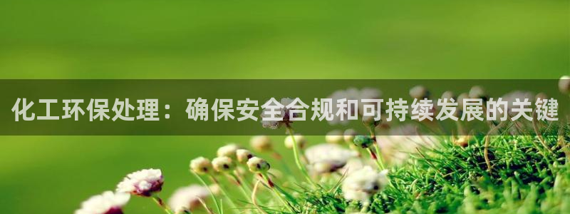 亿万剧情简介：化工环保处理：确保安全合规和可持续发展的关键