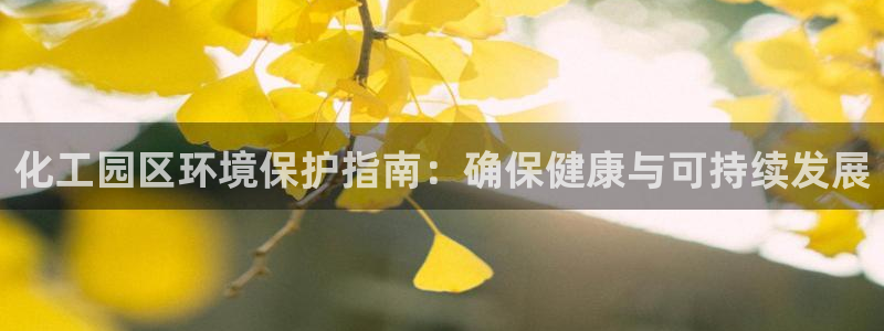 亿万先生官方网站下载：化工园区环境保护指南：确保健康与可持续发展