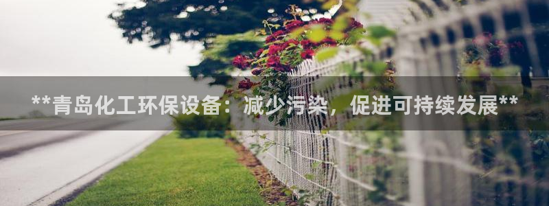 亿万先生换网址了吗知乎：**青岛化工环保设备：减少污染，促进可持续发展**