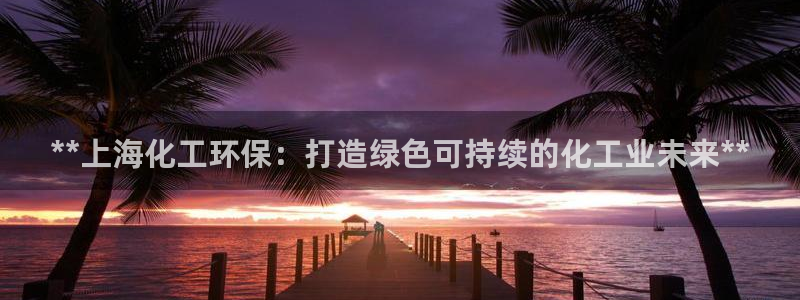 亿万先生官方网站客户端下载安装手机版：**上海化工环保：打造绿色可持续的化工业未来**