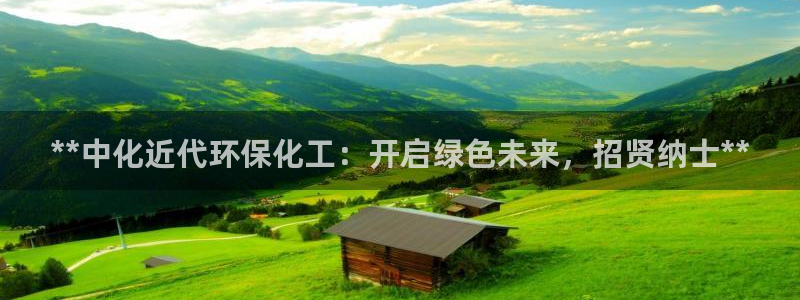 亿万首富游戏：**中化近代环保化工：开启绿色未来，招贤纳士**