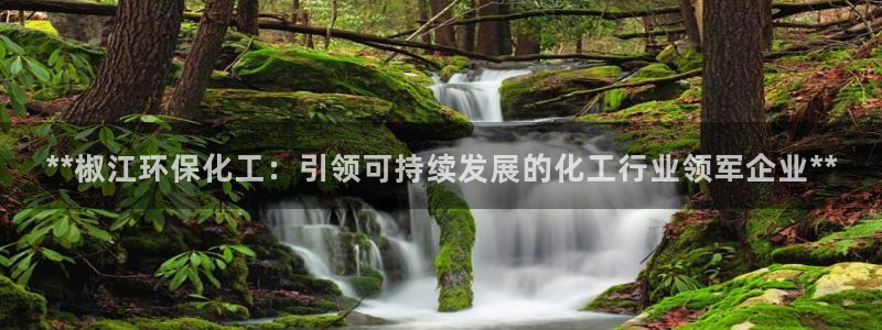 亿万先生合并网址在哪：**椒江环保化工：引领可持续发展的化工行业领军企业**