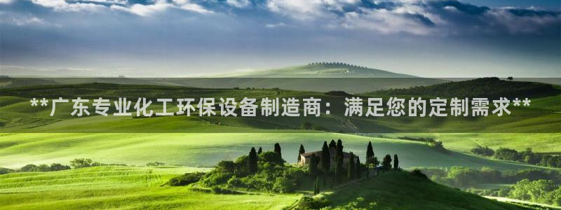 亿万app：**广东专业化工环保设备制造商：满足您的定制需求**