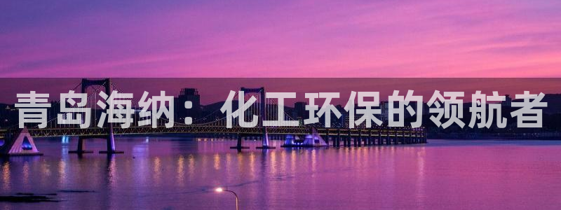 亿万先生网页版下载：青岛海纳：化工环保的领航者