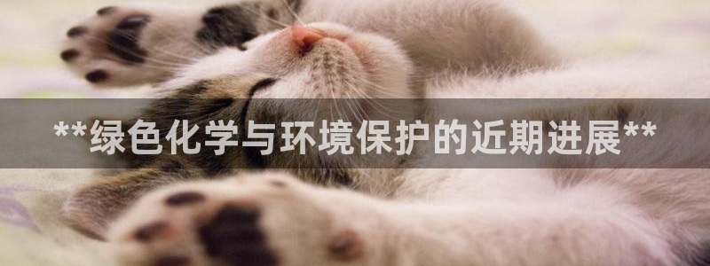mr亿万先生：**绿色化学与环境保护的近期进展**