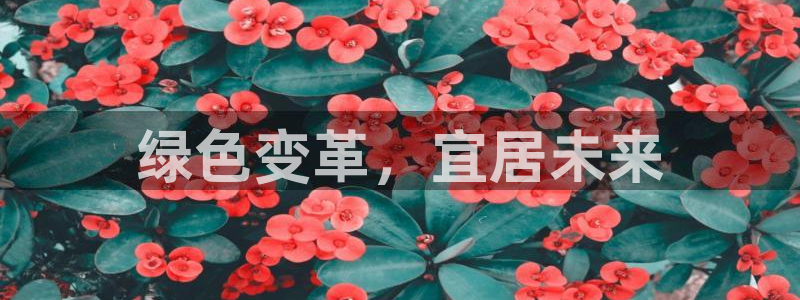 亿万手游平台官网入口：绿色变革，宜居未来