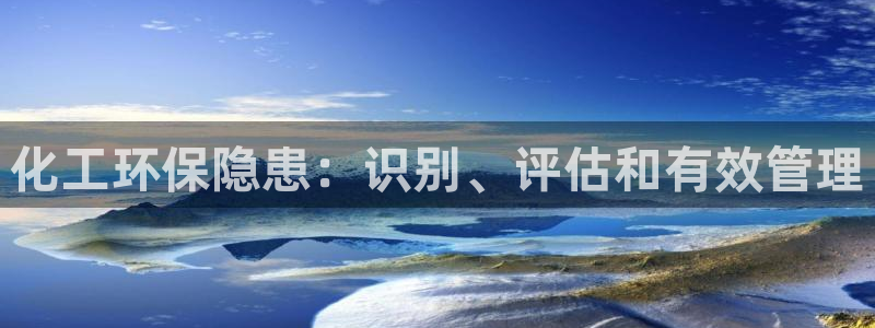 亿万先生手机版入口在哪下载：化工环保隐患：识别、评估和有效管理