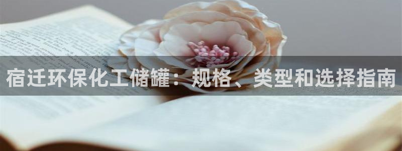 亿万网红：宿迁环保化工储罐：规格、类型和选择指南