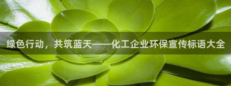 亿万讲了什么：绿色行动，共筑蓝天——化工企业环保宣传标语大全