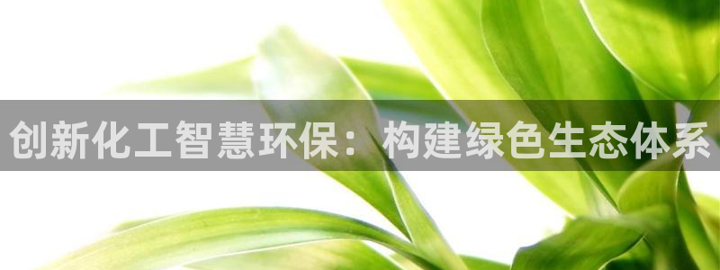 亿万 在线：创新化工智慧环保：构建绿色生态体系