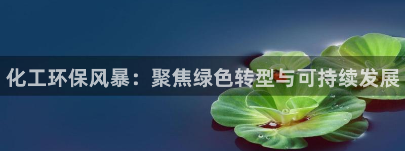 亿万网络：化工环保风暴：聚焦绿色转型与可持续发展